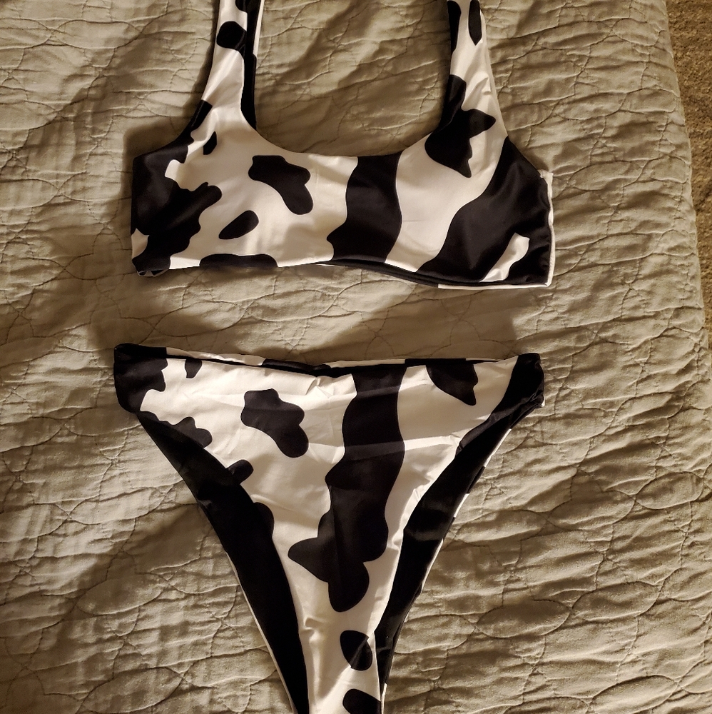 SHIEN COW SUIT